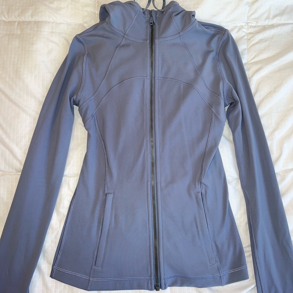 Lululemon lilac hooded define jacket